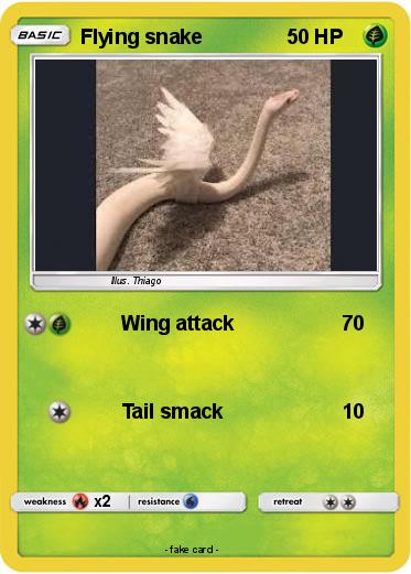 Pokemon Flying snake