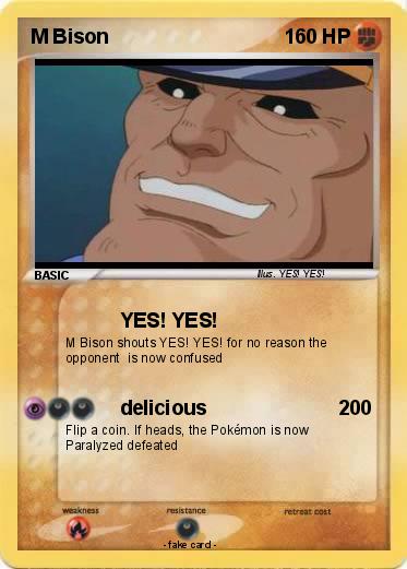 Pokemon M Bison