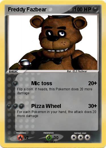 Pokemon Freddy Fazbear