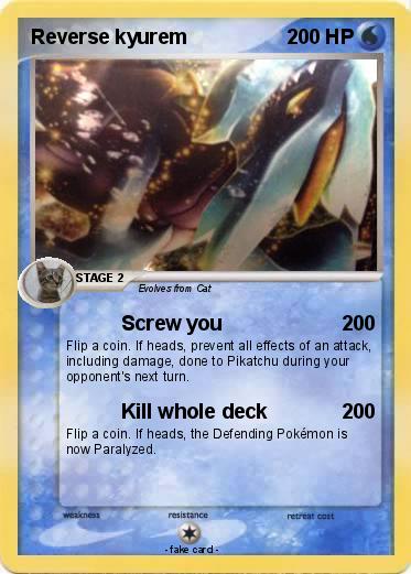 Pokemon Reverse kyurem