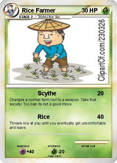Pokemon Rice Farmer