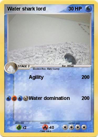 Pokemon Water shark lord