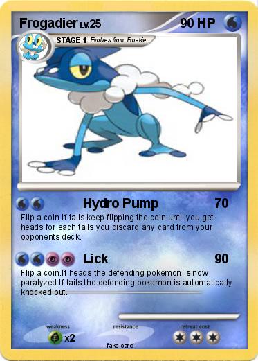 Pokemon Frogadier