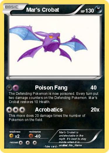 Pokemon Mar's Crobat