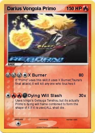 Pokemon Darius Vongola Primo
