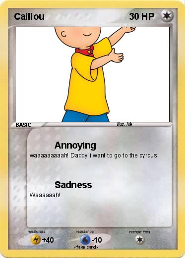 Pokemon Caillou