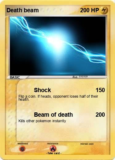 Pokemon Death beam