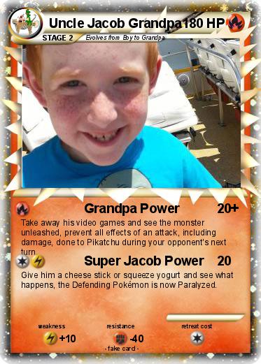 Pokemon Uncle Jacob Grandpa