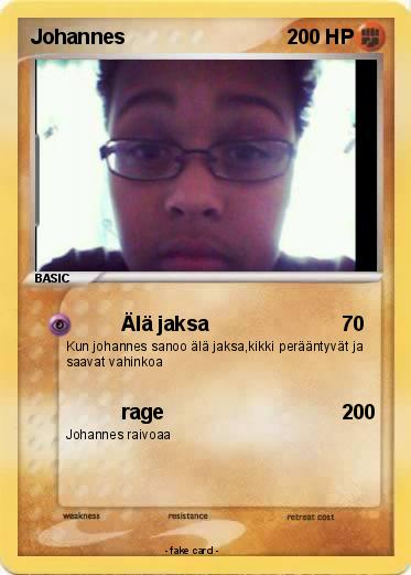 Pokemon Johannes