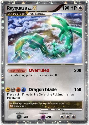 Pokemon Rayquaza