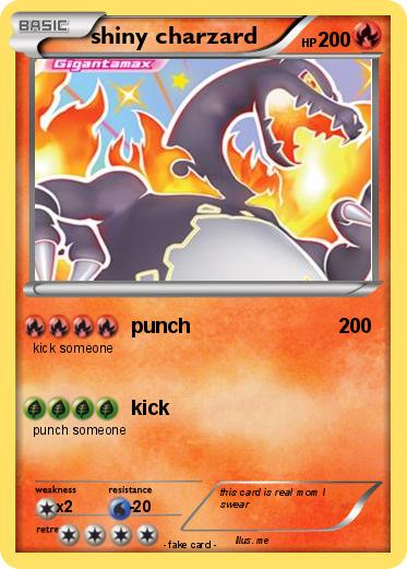 Pokemon shiny charzard