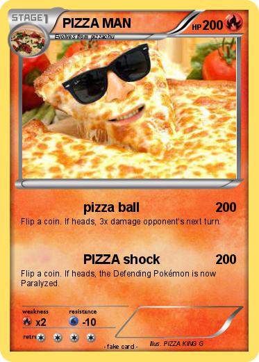 Pokemon PIZZA MAN