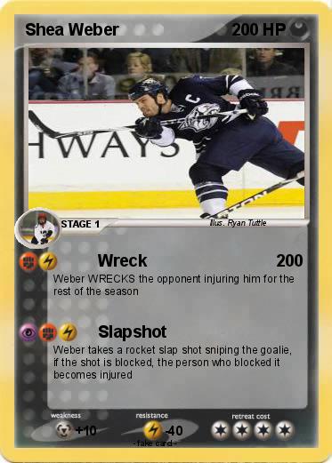 Pokemon Shea Weber