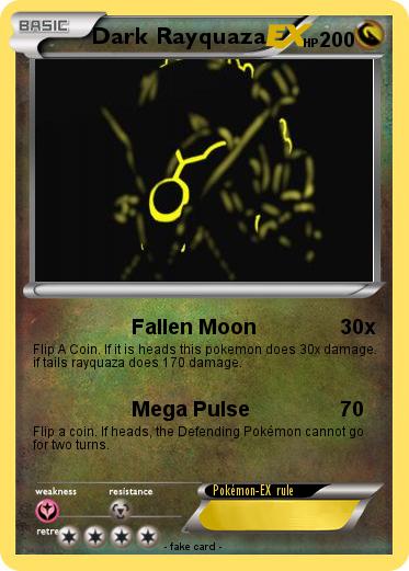 Pokemon Dark Rayquaza
