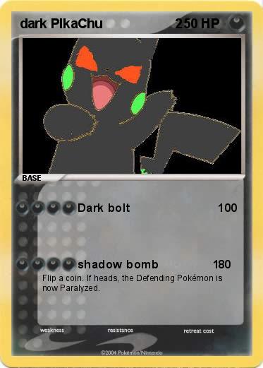 Pokemon dark PIkaChu                    2