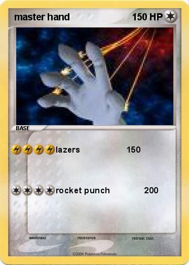 Pokemon master hand