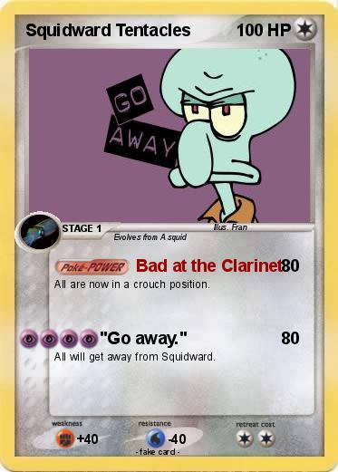 Pokemon Squidward Tentacles