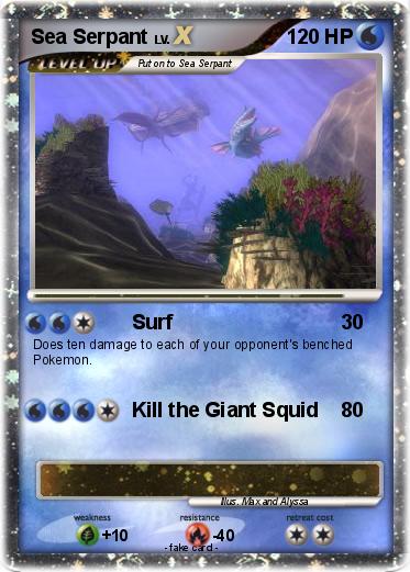 Pokemon Sea Serpant