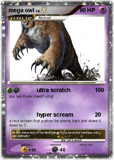 Pokemon mega owl