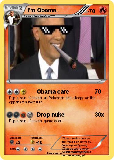 Pokemon I'm Obama,