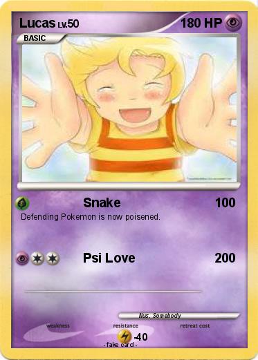 Pokemon Lucas
