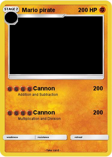 Pokemon Mario pirate