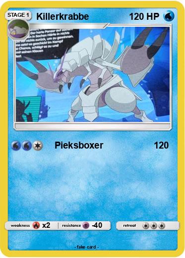 Pokemon Killerkrabbe