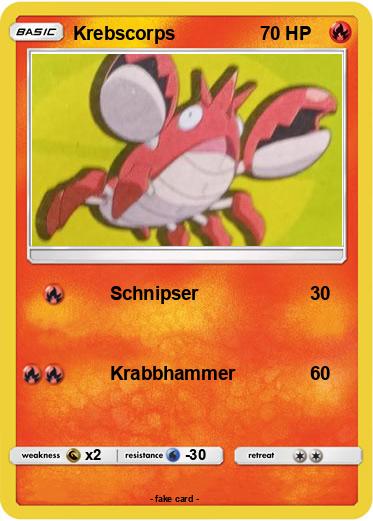 Pokemon Krebscorps