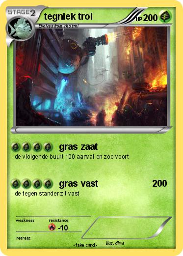 Pokemon tegniek trol