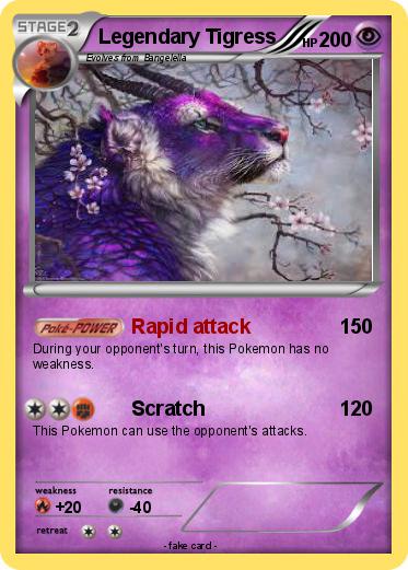 Pokemon Legendary Tigress