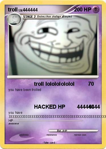 Pokemon troll