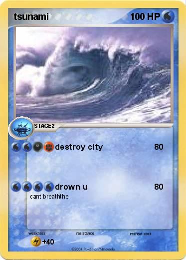 Pokemon tsunami