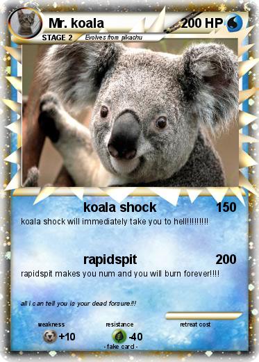 Pokemon Mr. koala