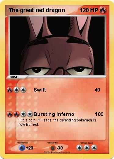 Pokemon The great red dragon