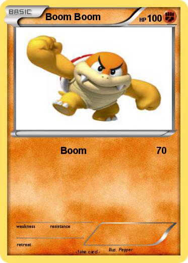 Pokemon Boom Boom