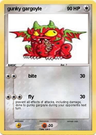 Pokemon gunky gargoyle