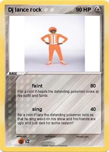 Pokemon Dj lance rock
