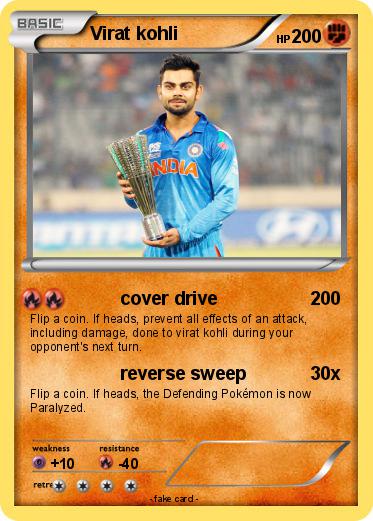 Pokemon Virat kohli