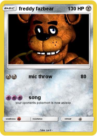 Pokemon freddy fazbear