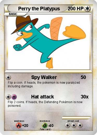 Pokemon Perry the Platypus
