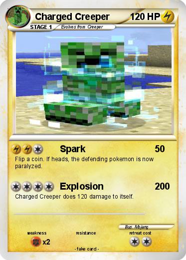 Pokemon Charged Creeper