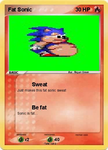 Pokemon Fat Sonic