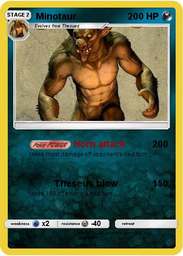 Pokemon Minotaur