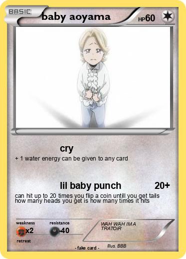 Pokemon baby aoyama