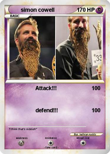 Pokemon simon cowell