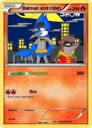 Pokemon Batman and robin