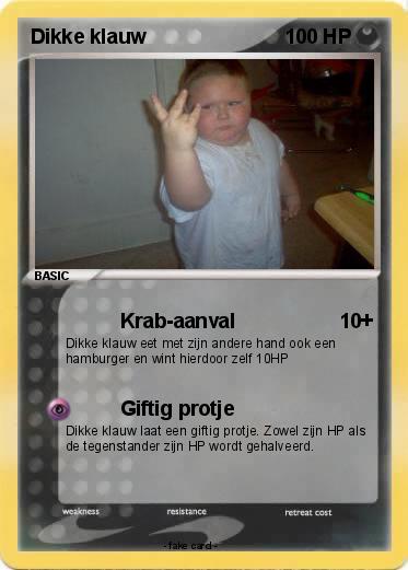 Pokemon Dikke klauw