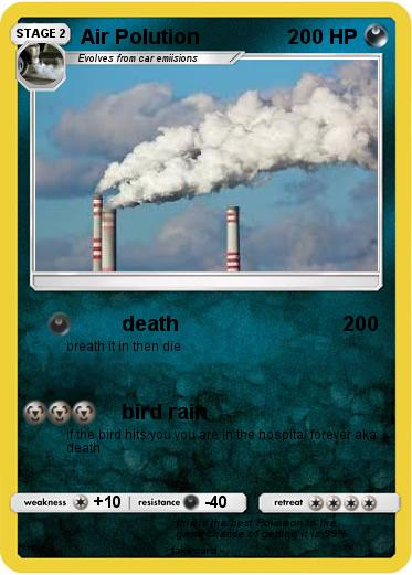 Pokemon Air Polution