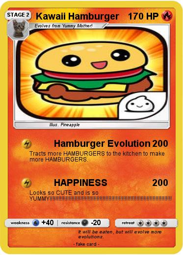 Pokemon Kawaii Hamburger