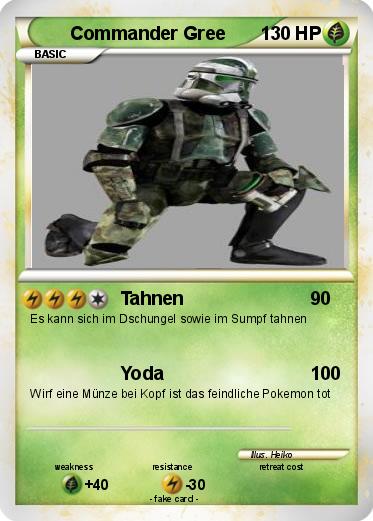 Pokemon Commander Gree